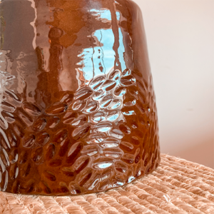 02-gustaveC vase gustave C ceramique chocolat atelier mozin