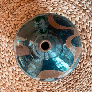 vase gaoya bicolore ceramique atelier mozin